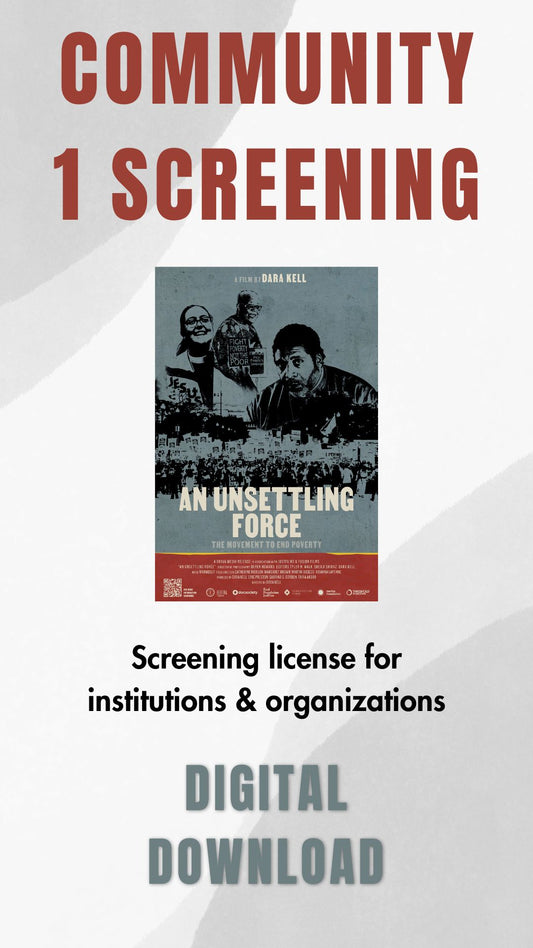 Community Screening License – $30.00 (Suggested Price)